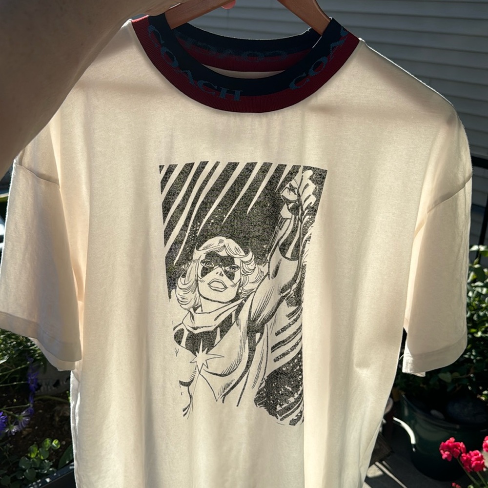 Woman’s Marvel Coach T-shirt